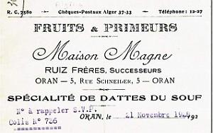 Oran Courriers pub 573
